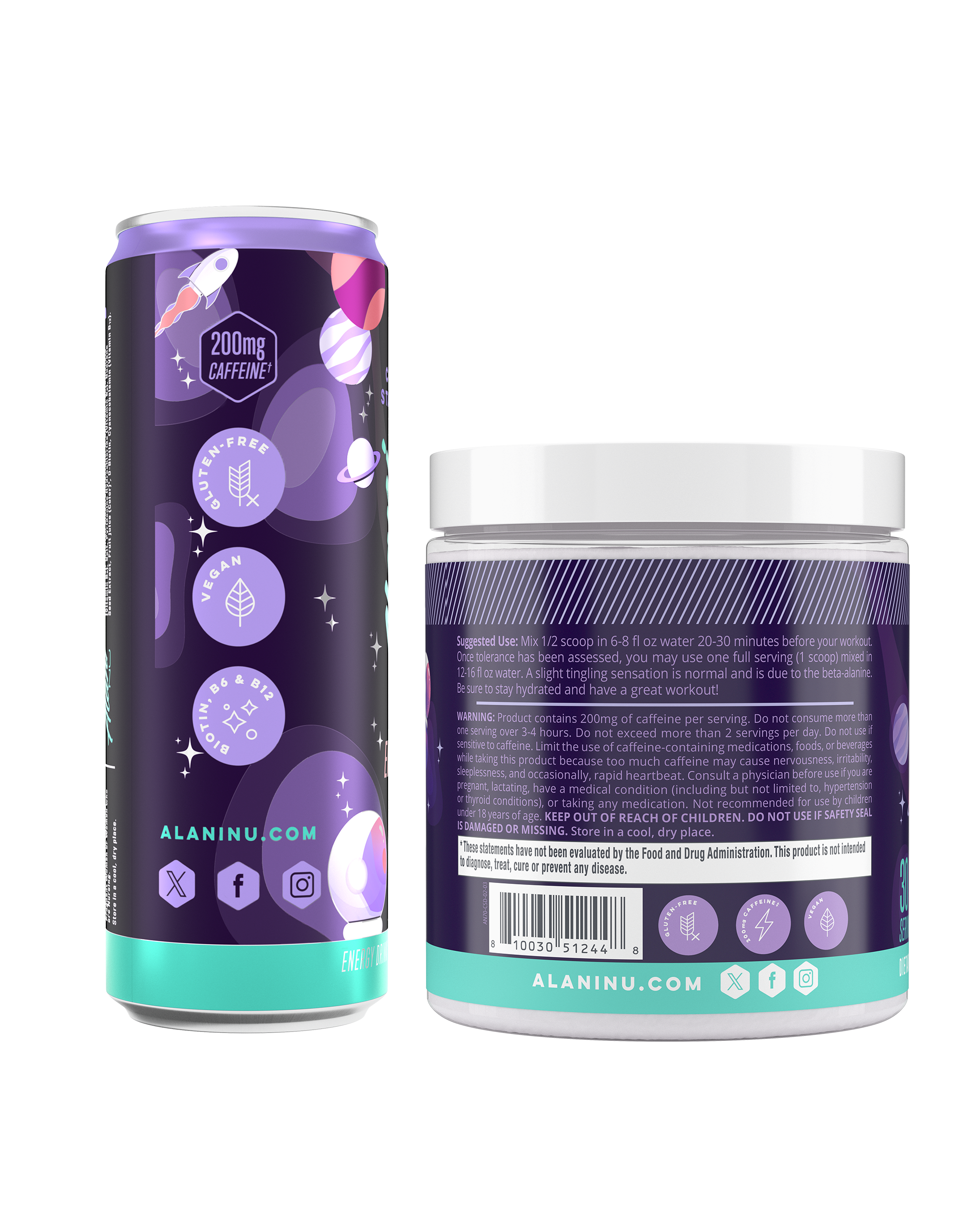 Energy Drink & Pre-Workout - Cosmic Stardust